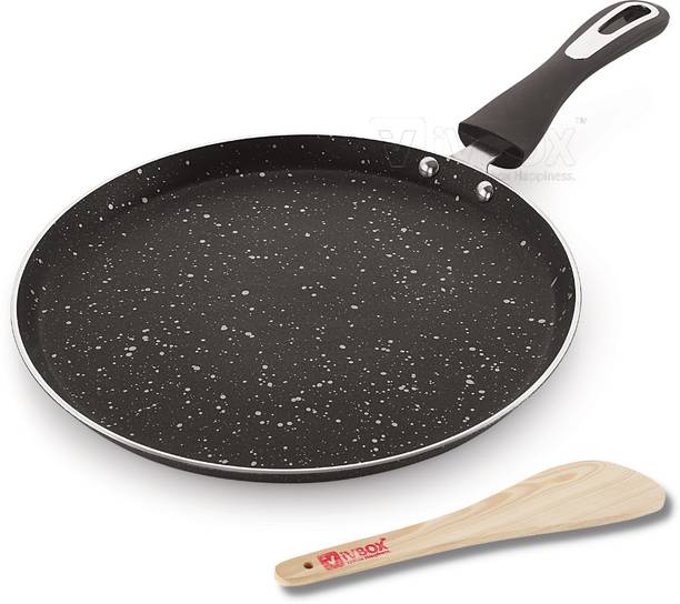 iVBOX Omega-Pro 3mm Thick induction 280mm Non Stick Dosa Tawa 28 cm diameter