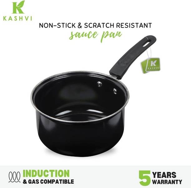 Kashvi kashvi Big Tadka/ Sauce Pan 17 cm diameter 1.4 L capacity