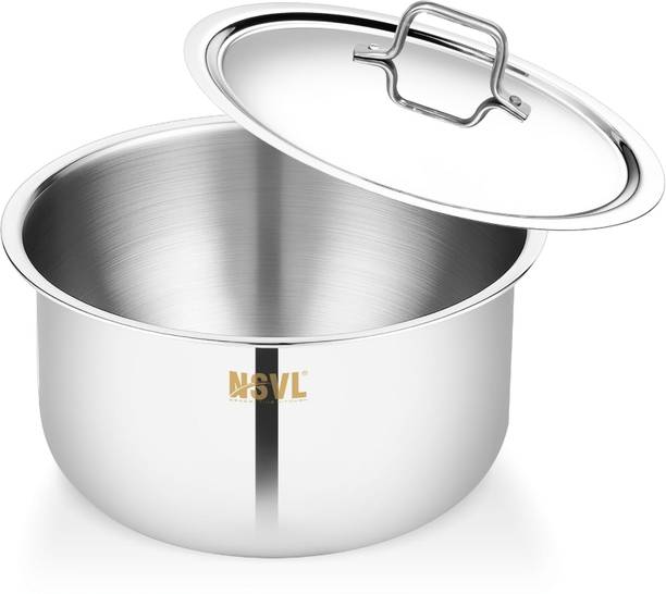 NSVL Triply Stainless Steel Tope with Lid Tope with Lid...
