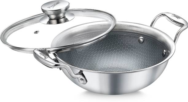 Prestige HexaMagic Kadhai 28 cm diameter with Lid 4 L capacity