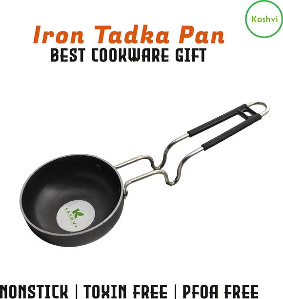 Kashvi Best Kitchen Cookware Gift Tadka Pan 12 cm diameter 3.5 L capacity