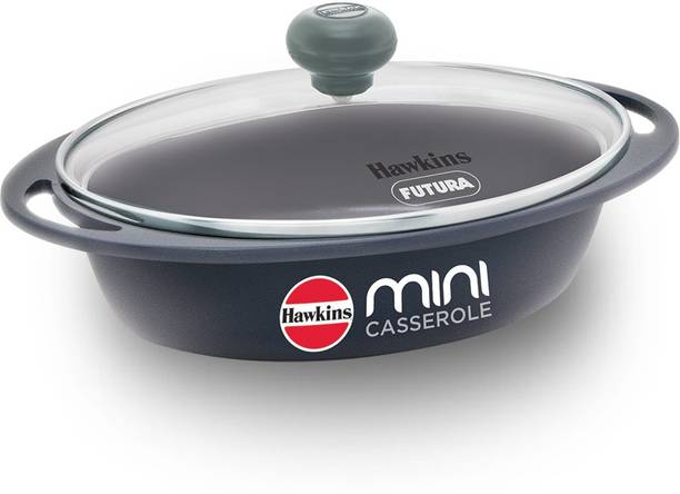 Hawkins Die-Cast Mini Casserole, Oval with Glass Lid (D...