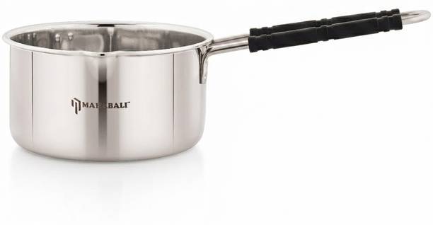 MAHABALI KITCHENWARE SS Sauce Pan - Bidding Size 10 , Capacity 1150ml Flat Pan 10 cm diameter 1.15 L capacity