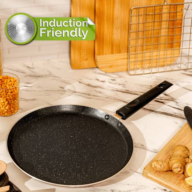 Supreme Cookware Induction Base Non Stick Dosa Tawa 28 cm diameter