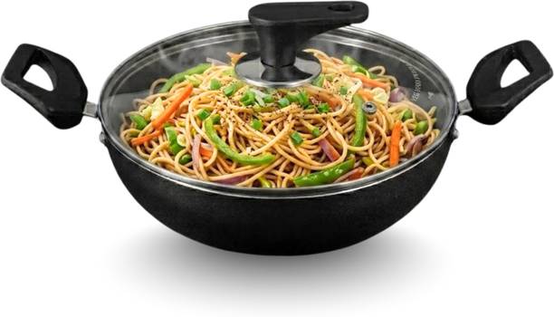 kyyte Kadhai 22 cm diameter with Lid 2.2 L capacity