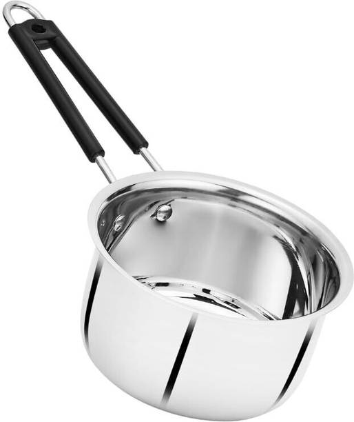 Bowls & More Flat Bottom Sauce Pan Heavyduty Stainles...