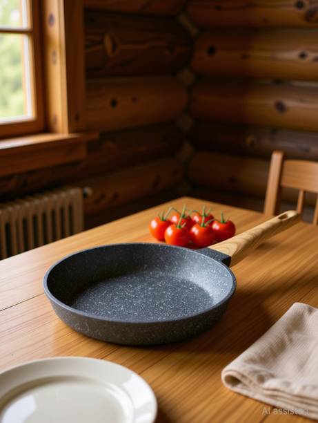 curry leaf KEONA MARBLE Fry Pan 24 cm diameter 2 L capacity