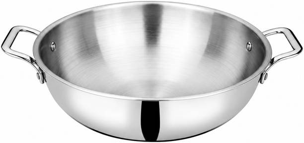 bhalaria भालारिया ट्रिपली कढ़ाई 18Cm कढ़ाही 18 cm