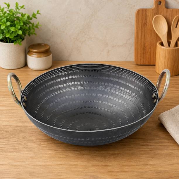 VOMI IRON KADHAI 1 Kadhai 30 cm diameter 2 L capacity