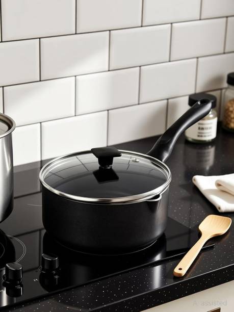 cello Non Stick Sauce Pan/ Milk Pan 1.5 Ltr With Lid Mi...