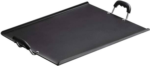 MITHALI Mithali Non Stick Tawa, Dosa Roti Chapati Pathiri Tawa, Large with Edge 35 cm डायमीटर