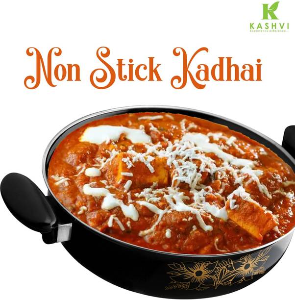 Kashvi Premium Big Kadhai Kadhai 26 cm diameter 3.5 L capacity