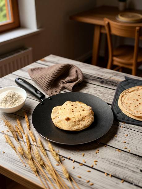 Supreme Cookware Non-Stick Roti Tawa 26 cm diameter