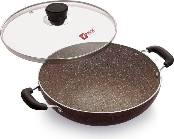 iVBOX Koca-Pro 24cm Induction-Bottom 5-Layer Granite Coating 24 cm ढक्कन के साथ