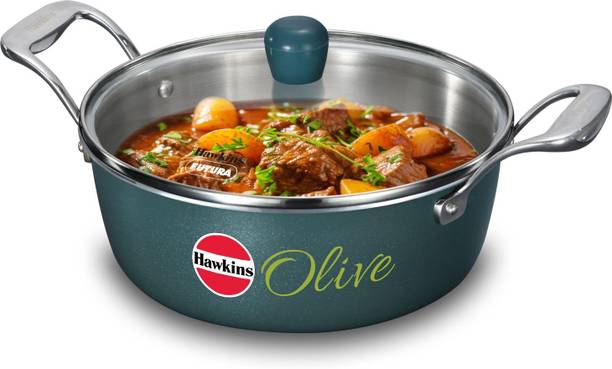 Hawkins Olive Pro Green Cook n Serve Bowl (POSC30G) Sauce Pan 22