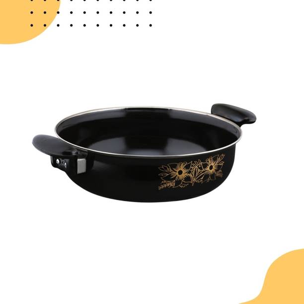 My Store HIGH QUALITY Non Stick Kadhai (3.5 L) - Non Stick Cookwares for Kitchen - Kadhai 27 cm diameter 3.5 L capacity
