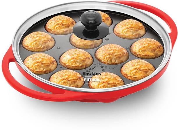 Hawkins Nonstick Appe Pan with Glass Lid, 12 Cups Panca...