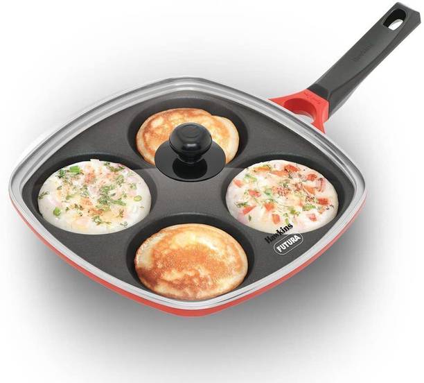 Hawkins Die-Cast Multi Snack Pan with Glass Lid, Nonsti...