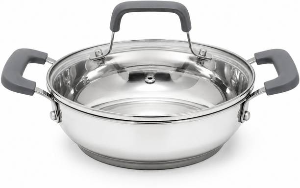 VINOD Tivoli Kadhai 26 cm diameter with Lid 3.6 L capacity