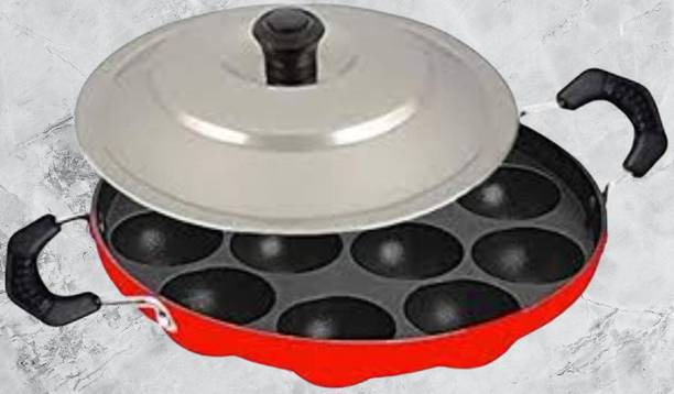 MITHALI Paniarakkal with Lid 0.5 L capacity 23 cm diameter