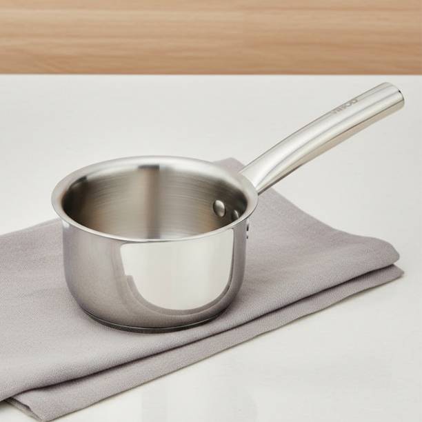 VINOD Claro Stainless Steel Plain Sauce Pan with Rivete...