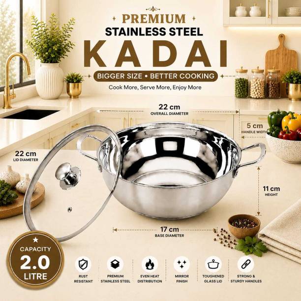 Red Robin CookKADAI22cmSTEEL62 Induction Bottom Cookware Set