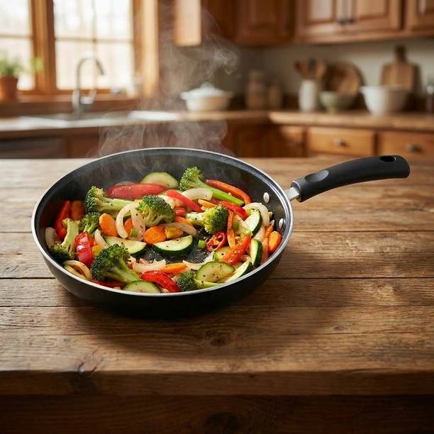 YR ENGTERPRISES Fry Pan 25 cm diameter 1 L capacity