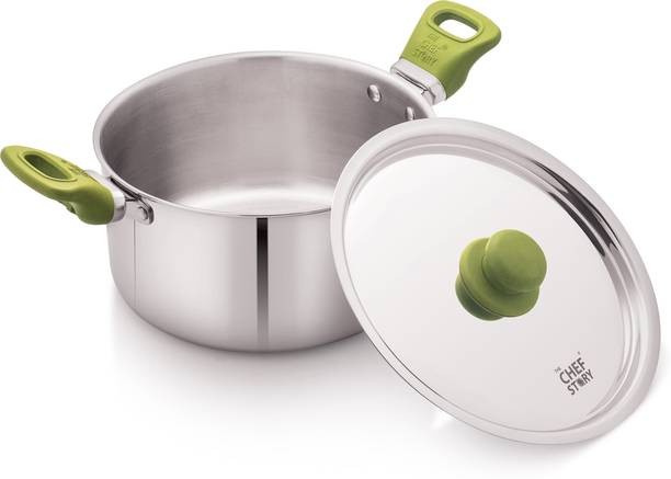 THE CHEF STORY Series Triply Casserole Pot 20 cm diameter 3.2 L capacity with Lid