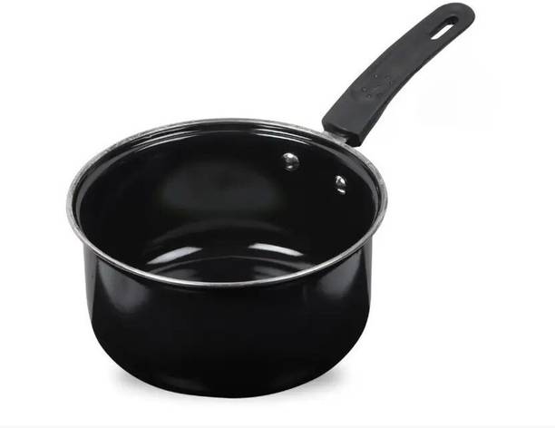 Modern Essentials Black Non stick Tadka/ Saucepan / Sauce pan /
