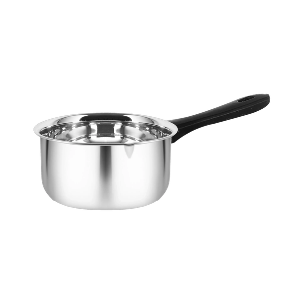 Classic Essentials Heavy Gauge Stainless Steel Saucepan/Tea Pan, Milk Pan 16 cm diameter 1 L capacity