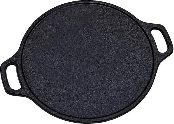 Flipkart SmartBuy Dosa Tawa 12 Inch Pre-Seasoned Cast Iron Skillet 100% Toxin-free 30 cm डायमीटर