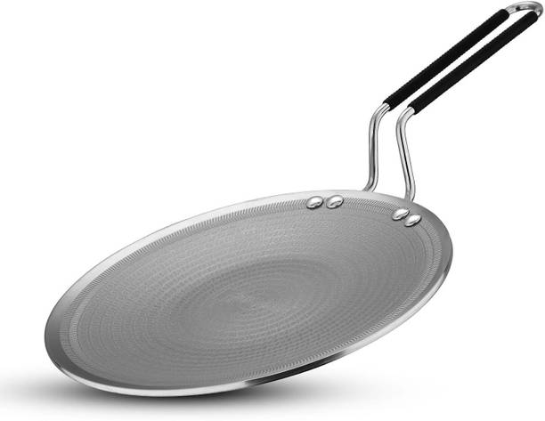 BERGNER Hi-Tech Giro X Ceramic Roti Tawa, Non-Toxic, Pan Protector Included | Tawa 28 cm diameter