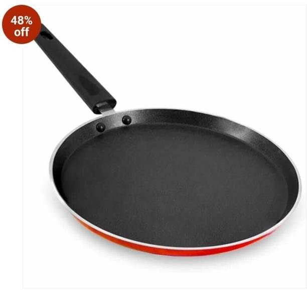 BLAL Dosa Tawa Non-Stick, 26cm, Black 3mm Gas Stovetop Compatible Tawa 26 cm diameter