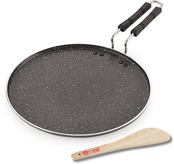 iVBOX Rio-Spatter Induction Base 300mm Non-Stick Multi-Purpose Aluminium 30 cm डायमीटर