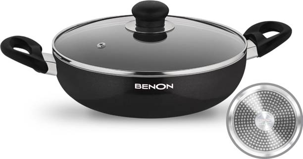 Benon Induction Base 24 cm ढक्कन के साथ
