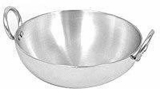 VPSK Heavy Aluminium KADAI/TADKA PAN Multipurpose Item [Small] 750ML Dia 6 INCH Kadhai 17 cm diameter 0.75 L capacity