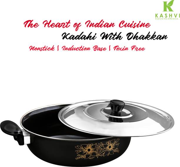 Cook Pro Premium Kadahi Kadhai 26 cm diameter 3.5 L capacity