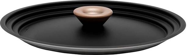 Meyer Accent Series Stainless Steel Universal Pots and Pan/Cookware Lid, Large Saute Pan 3.81 cm diameter with Lid 0.2 L capacity