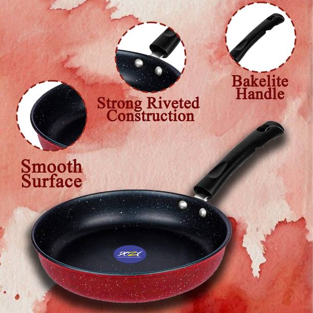 Dozy Minimalist 3L Die-Cast Non-Stick Deep Fry Pan Fry Pan 22 cm diameter 1.5 L capacity