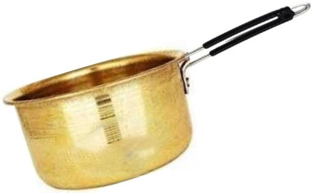 VPSK 2 LIT HEAVY BRASS SAUCEPAN (DIA-22CM,HEIGHT-11.5INCH) Pot 22 cm diameter 2 L capacity