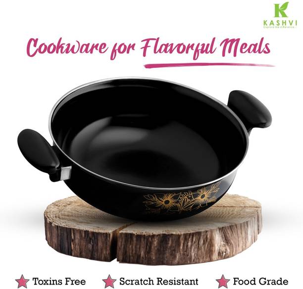 Kashvi Premium Big Kadhai Kadhai 26 cm diameter 3.5 L capacity