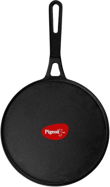 Pigeon Pre-Seasoned Cast Iron Tawa 25 cm diameter