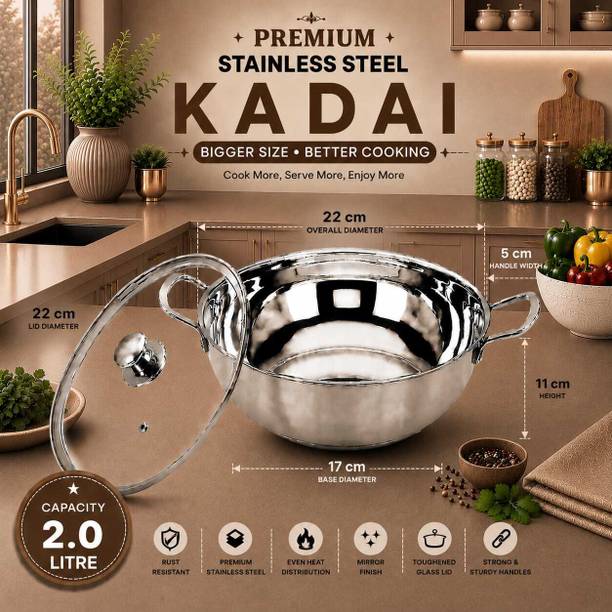 Red Robin CookKADAI22cmSTEEL68 Induction Bottom Cookware Set
