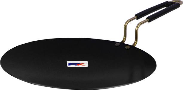 Rk Pre Seasoned Iron Tawa Heavy Weight Roti Chapati Tawa Tawa 25 cm diameter