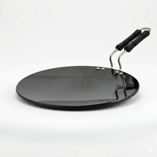 N NIDHI Hercules Hard Anodised Tawa 27.5 cm diameter