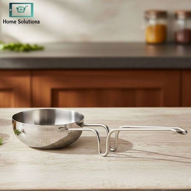 M M online store Classic Steel Tadka Pan Tadka Pan 80 cm diameter 200 L capacity