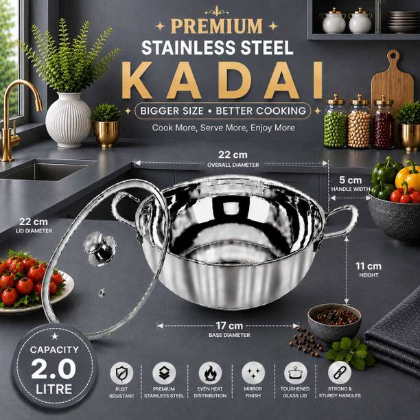 Red Robin CookKADAI22cmSTEEL89 Induction Bottom Cookware Set