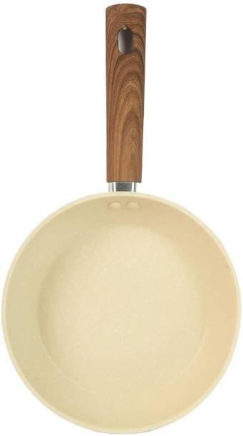 4tens Non Stick Frying Pan,Granite Omlette Pan,Induction & Gas Fry Pan, Fish Pan 24cm Kadhai 24 cm diameter 1.05 L capacity