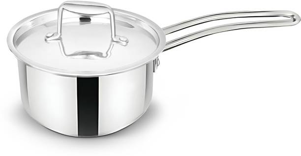 Classic Essentials Classic Essentials Triply Series Stainless Steel Sauce Pan 18 cm diameter with Lid 1.4 L capacity