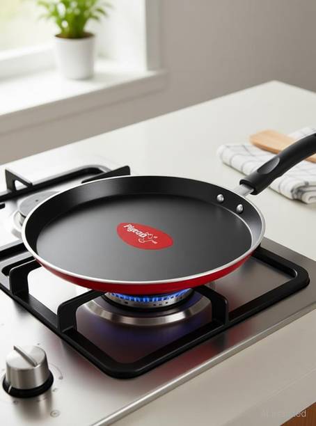 Pigeon Favourite Tawa | Cool Touch Bakelite Handle | Pure Grade Aluminium| PFOA Free Tawa 25 cm diameter